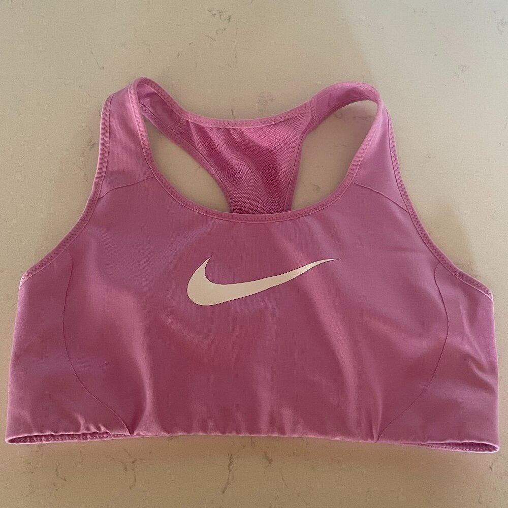 Nike Dri-fit Sports Bra in Pink,‎ Racerback,  Size Medium
